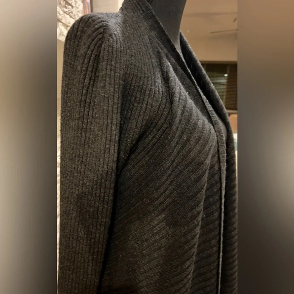 Eileen Fisher Medium Black oversized Cardigan - Picture 2 of 10